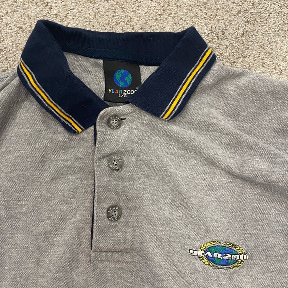 ⭐️Free with Purchase⭐️ Year 2000 polo tee​ - Picture 2 of 2